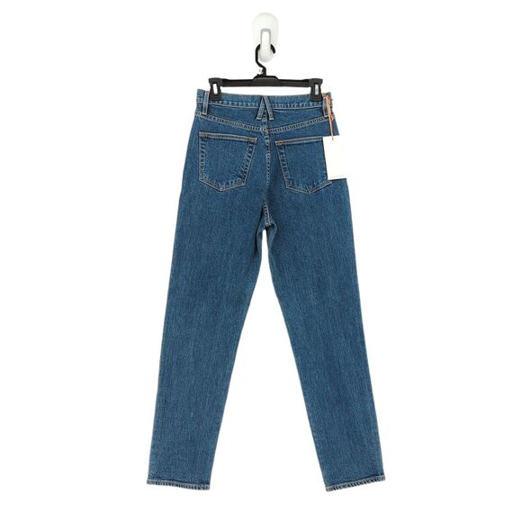 SLVRLAKE Women 28 Beatnik Jeans Promise Land Blue Ankle High Rise Slim Denim NEW - Picture 9 of 10